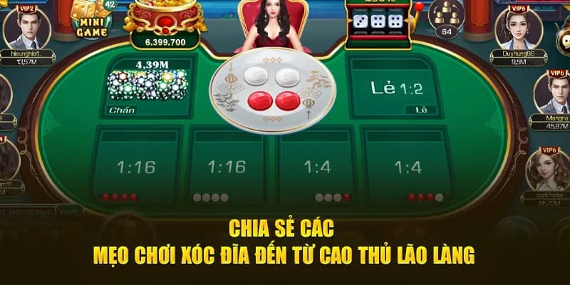 Xóc Đĩa Live Các chiến thuật chơi Xóc Đĩa Live hiệu quả