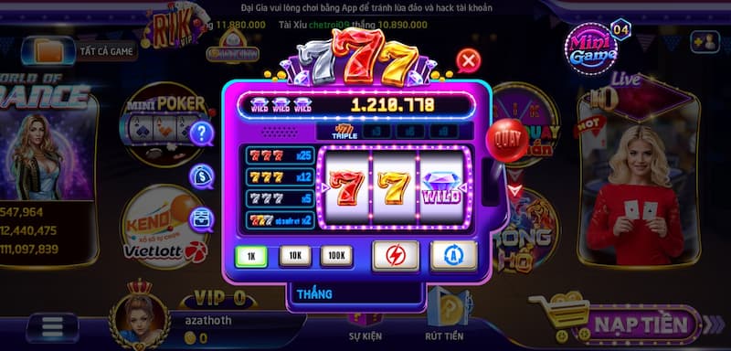 Tại sao Xèng 777 Rikvip lại thu hút người chơi?